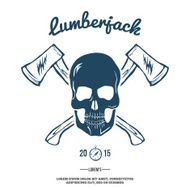 Skull with Crossed Axes Vector