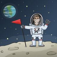 astronaut on moon N2