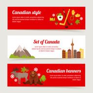 Canada banner set