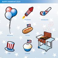 4th of July Elements