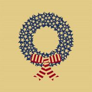 USA wreath