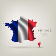 Flag of France as a country