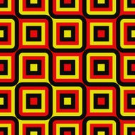 Seamless modern geometric design on paper
