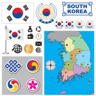 South Korea Map N5