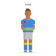 Aruba football player Soccer uniform