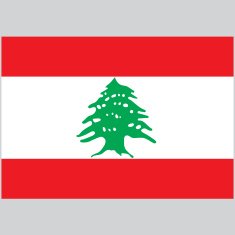 National flag of Lebanon