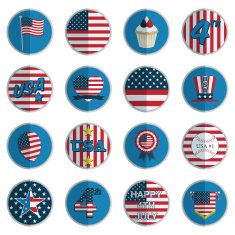 USA Badges N3