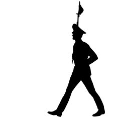 Silhouette soldiers N2