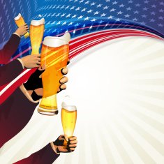 Independence Day background Cheers! N5