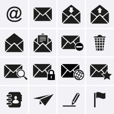 Envelope E-mail Icons