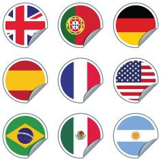 Flag Stickers N3