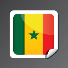 Senegal flag icon N4