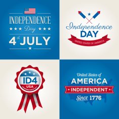 Happy independence day cards