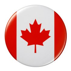 Badge - Canadian flag