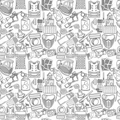 Monochrome vector background for paintball