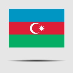 National flag of Azerbaijan