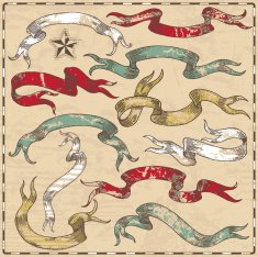 Antique ribbons N2