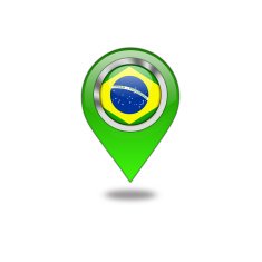Brazilian flag navigation pointer N3