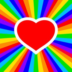 Rainbow Heart N10