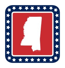 Mississippi state button N2