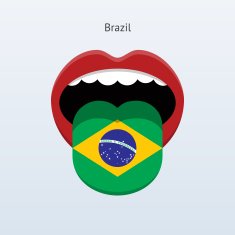 Brazil language Abstract human tongue N2