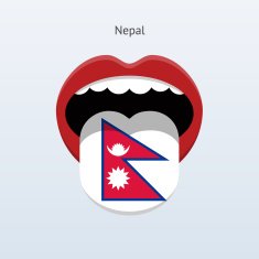 Nepal language Abstract human tongue N2