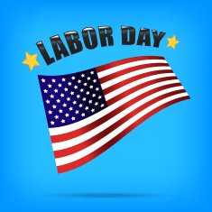 labor day american vector N3