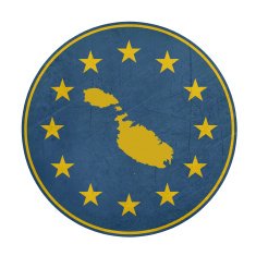 European Union Malta button