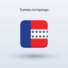 Tuamotu Archipelago Flag Icon