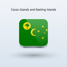 Cocos and Keeling Islands Flag Icon N2