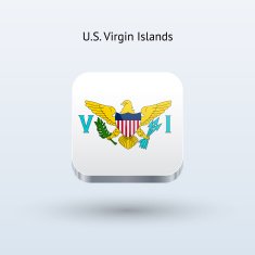 U S Virgin Islands Flag Icon