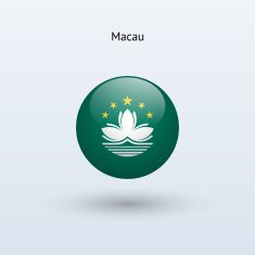 Round flag of Macau