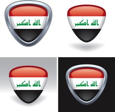 Iraqi Flag Crest