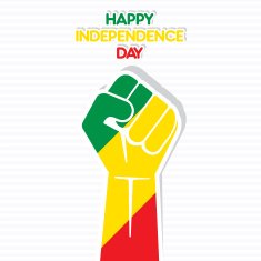 Independence Day Flag of the Republic Congo design