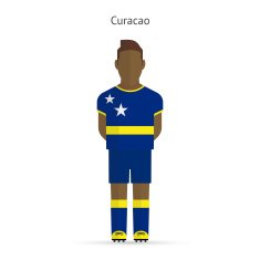 Curacao football player Soccer uniform