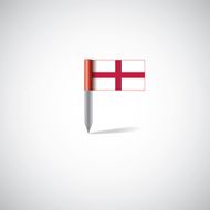 england flag pin N2