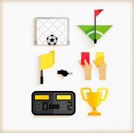set of soccer