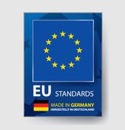Made in Germany Seal German Flag (Vector Art) N4
