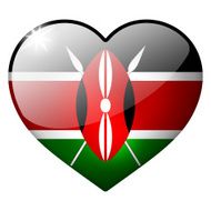kenya heart button
