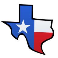 Texas State Flag Map