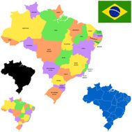 Brazil Map N5