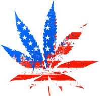 Marijuana - US flag