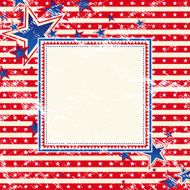 USA square background with texture