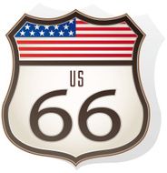 Route 66 Sign N10