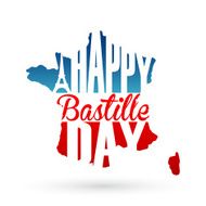 14th July Bastille Day background N4