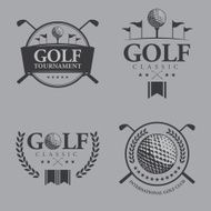 Golf Emblem design N2