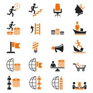 Business concept icons N10