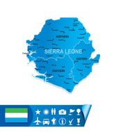 Sierra Leone map