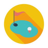 Golf single icon N4