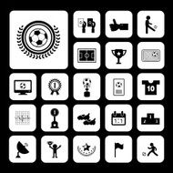 football icon set N2